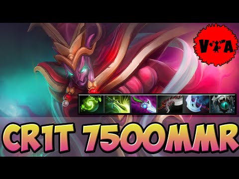 Dota 2 - Cr1t 7500 MMR Plays Spectre vol #1 - Ranked Match