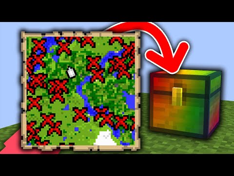 Minecraft ama ÖZEL HAZİNELER VAR!