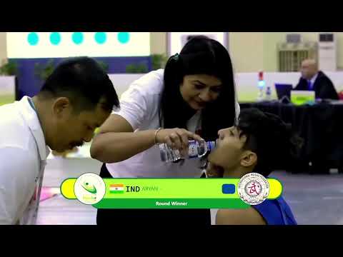 Aryan 🇮🇳 vs Huanran Gong 🇨🇳 48 kg (Final) 9th World Junior Wushu Championship 2024 Brunei