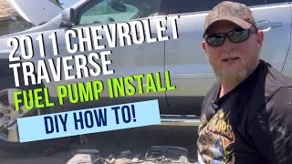 HOW TO INSTALL 2011 CHEVROLET TRAVERSE  fuel pump and pressure sensor   #vgg #comedy #chevrolet