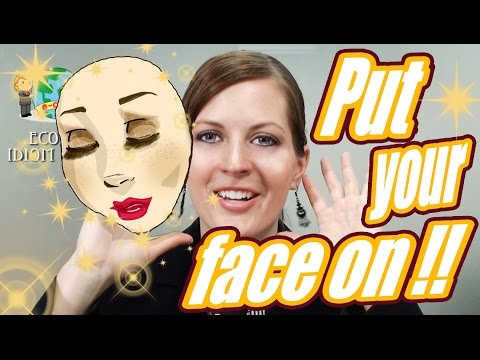 Englisch Redewendung 39/100: Put my face on