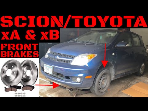 Scion xA/xB Front Brake Replacement