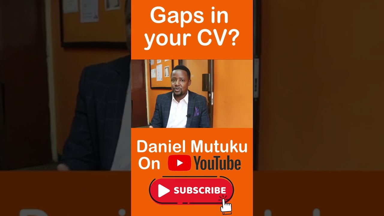 How to Write a CV in 2022 - Addressing Gaps in Your CV - CV Writing Tips #Shorts