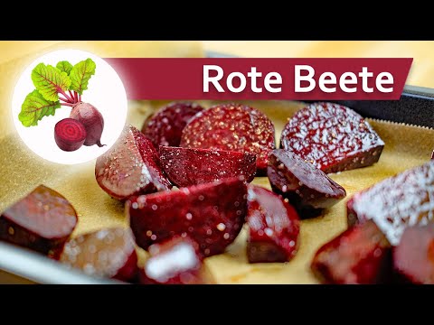 Rote Bete Rezept einfach im OFEN selber machen