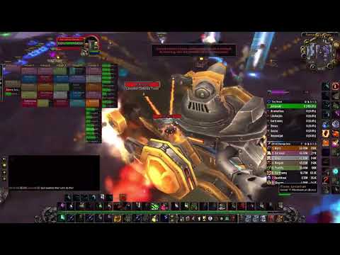 Flame Leviathan 25 m Hard mode boomkin PoV taking down turrets