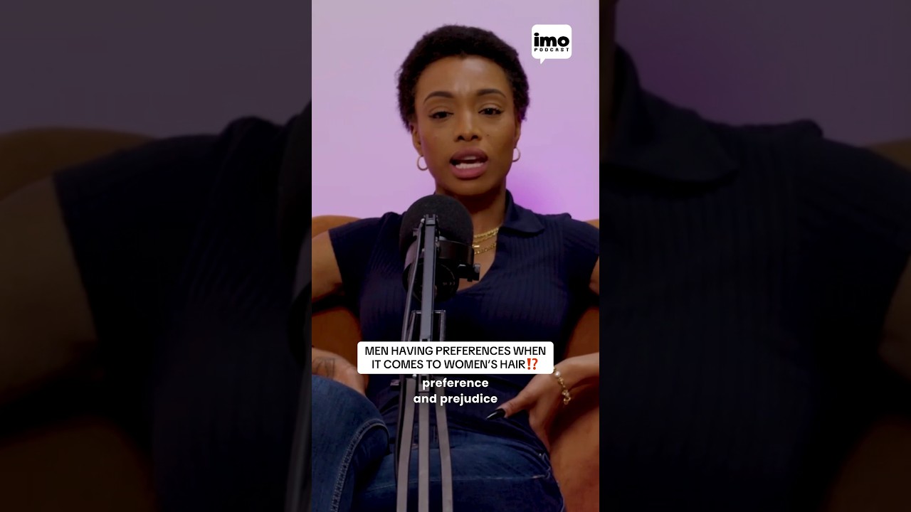 Do Men Like Women With Natural Hair 👀 #podcast #inmyopinionpodcast #viral #hairstyle #hair #china