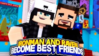 Minecraft Adventure - RAVEN AND IRONMAN BECOME BEST FRIENDS!!!