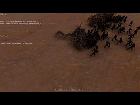 Luke Cage vs Vampire Mutant - 100 vs 100 , Ultimate Epic Battle Simulator