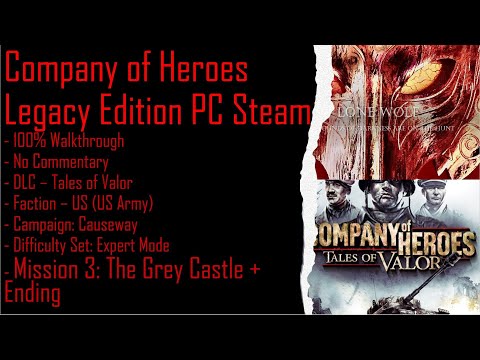 Company of Heroes ToV PC Steam + Cw (Expert) 100% Walkthrough Part 3 + Ending (No Commentary)