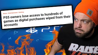 Sony Removing Digital PS5 And PS Vita Games From Users?!