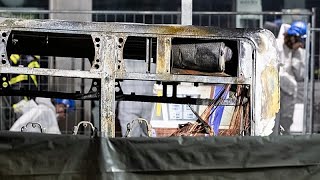 Al menos 6 muertos y varios heridos en un incendio de un autobús en Suiza