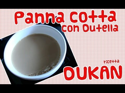 Panna cotta con Dutella - Ricetta Dieta Dukan