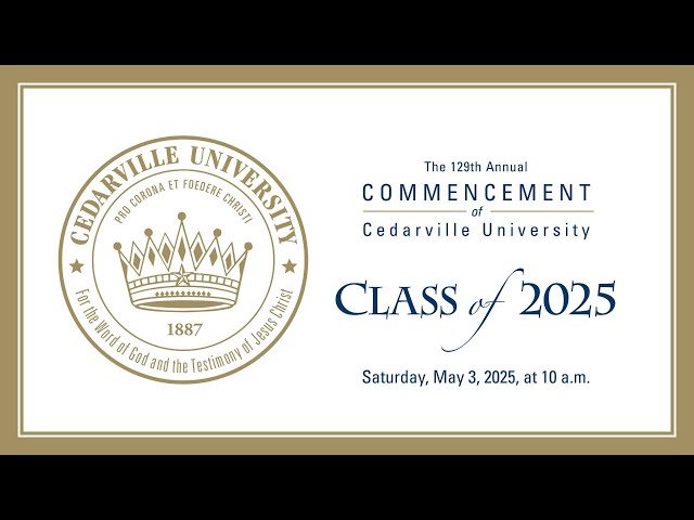 Thumbnail for video titled: 129th Commencement | 10 a.m.