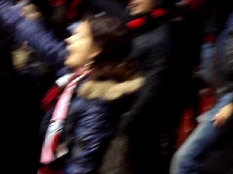 Siamo qui che cantiam con il cuore...vs Zurigo