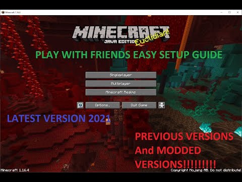 burton bros - How To Play Minecraft With Friends (LAN/Multiplayer) [All PC Versions]
