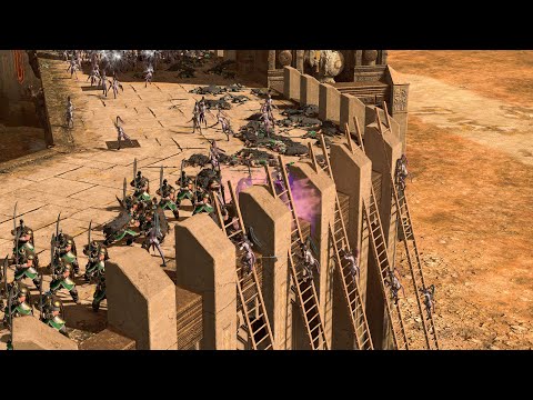 EPIC SIEGE OF DWARF CASTLE - Total War WARHAMMER 3