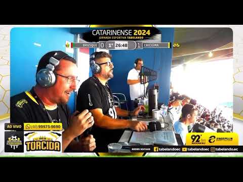 Brusque 1x2 Criciúma: Tobias marcou para o Tigre