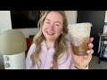 Coffee ASMR Trying The New Starbucks Dubai Chocolate Coffee