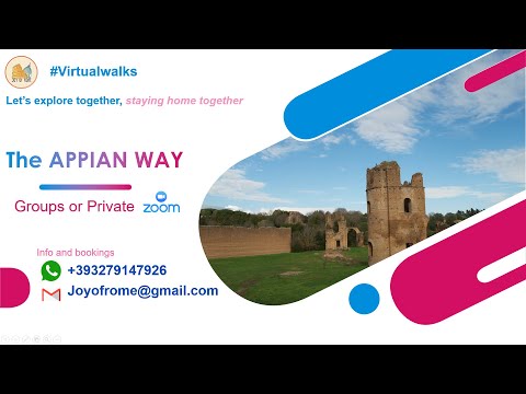 The Appian way - virtual tour: a pill
