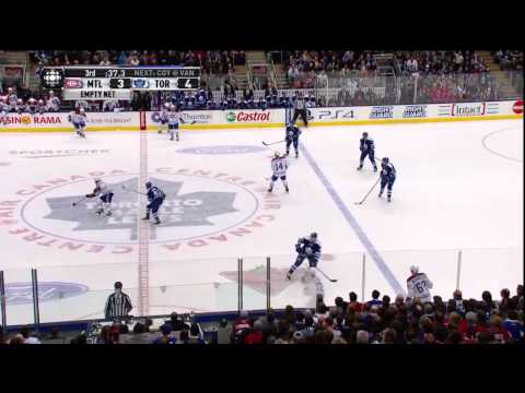 Lupul EN Goal - Last Couple of Minutes of the Third - Jan 18th 2014 (HD)