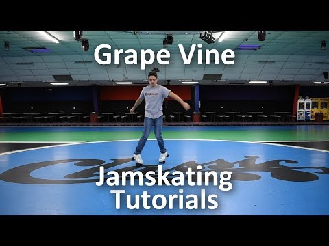 Grape Vine - Jamskating Footwork Tutorials - How To Jam Skate
