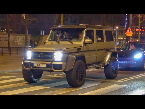 Sportscars In Rotterdam 2025 - Cars vs. Police! G63 4x4, X6M, 458 Italia, E63s Ed 1 And More!