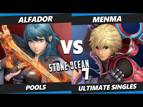Stone Ocean 7 - Alfador (Byleth, Roy) Vs. Menma (Shulk) Smash Ultimate - SSBU