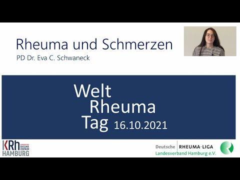 Welt Rheuma Tag 2021 -  Rheuma und Schmerzen