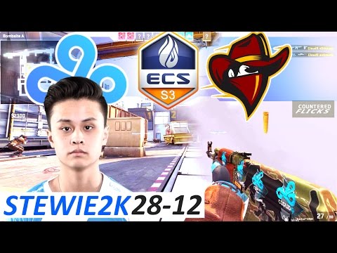 Stewie2K 28-12 POV / C9 vs Renegades / CS:GO ECS Season 3