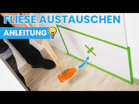 Replacing defective tiles: Repairing tiles without a tiler