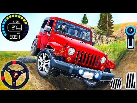 4x4 Offroad Jeep Driving Simulator 3D - Offroad Jeep Driving Game- Android Gameplay