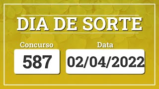 Capa de DIA DE SORTE 587