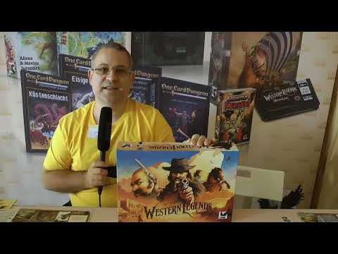 Western Legends (Corax Games) / B-Rex Pressetage 2025 / Essen 2025