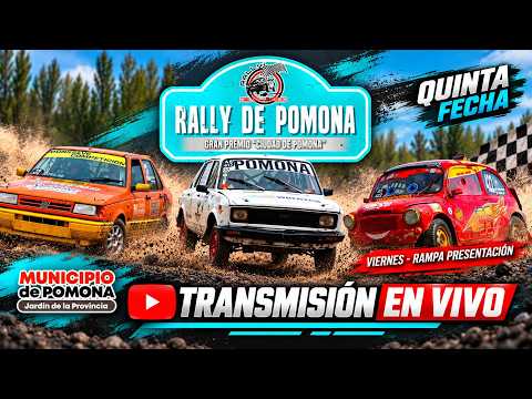 5° Fecha del Rally del Valle Medio en Pomona | Rampa de presentacion