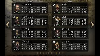 【オクトパストラベラー】目標だったティキレン10ターン討伐を達成！【大陸の覇者】