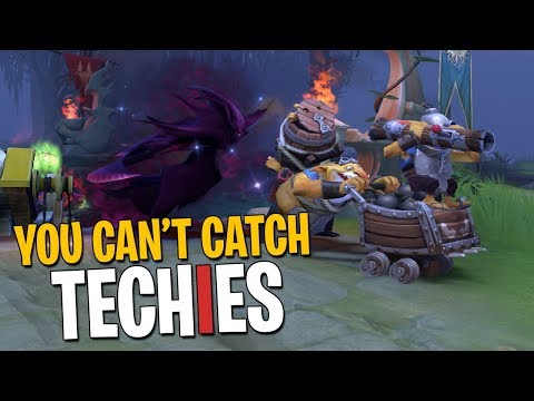 You Can't Catch Techies - DotA 2 Funny Moments + Arcana Giveaway