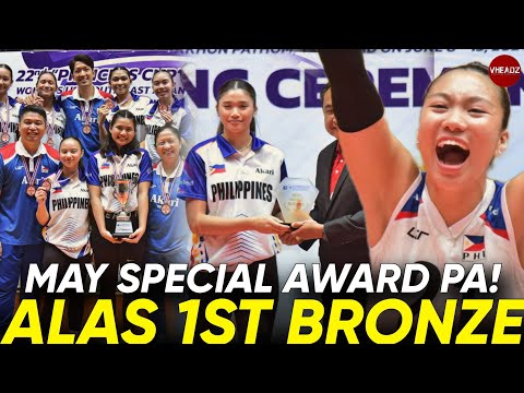 HISTORY Alas U18 1st MEDAL EVER in 27 Yrs!, Bronze WIN vs Aussies ULI!, Penuliar BEST MB Awardee pa!