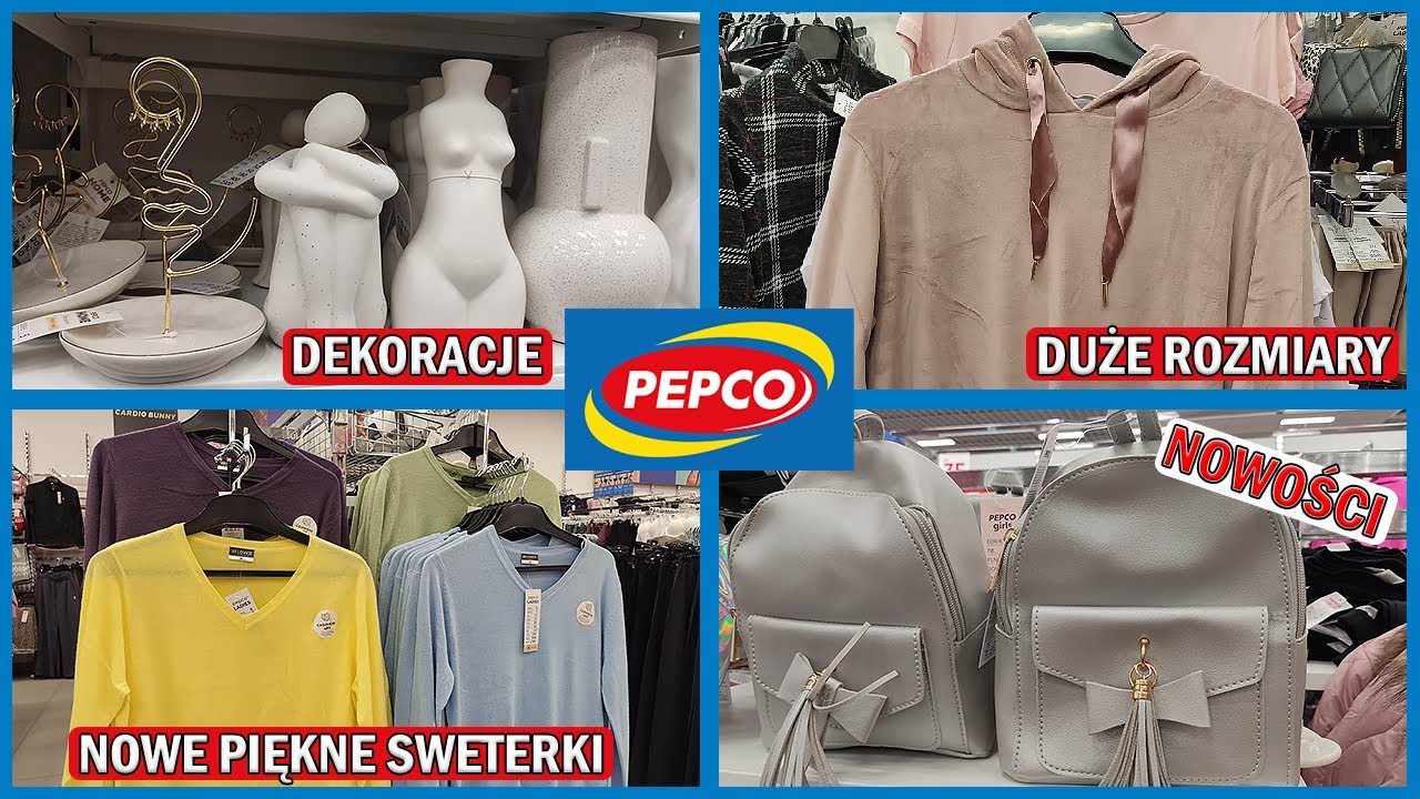 Watch PIĘKNE NOWOŚCI W PEPCO 😍- FAJNE NOWE SWETRY - DUŻE ROZMIARY - DEKORACJE - NOWY PRZEGLĄD PÓŁEK PEPCO now PIĘKNE NOWOŚCI W PEPCO 😍- FAJNE NOWE SWETRY - DUŻE ROZMIARY - DEKORACJE - NOWY PRZEGLĄD PÓŁEK PEPCO