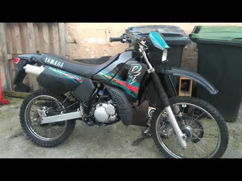 Yamaha dtr 125 m reg 1995 project restored air fuel mix set