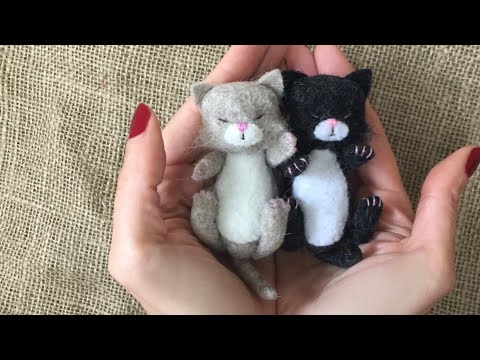 Sew A Cute Sleepy Kitten - Hand Sewing Tutorial