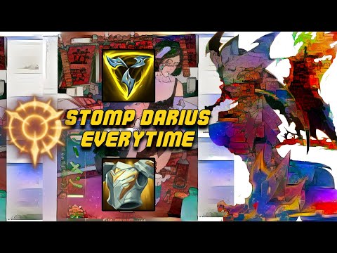 Shyvana Top S11 vs Darius - how to beat darius WHILE being camped