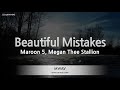 Maroon 5, Megan Thee Stallion-Beautiful Mistakes (Karaoke Version)