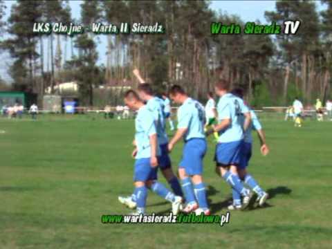 2012.04.29 LKS Chojne - Warta II Sieradz 3:4 (2:2)