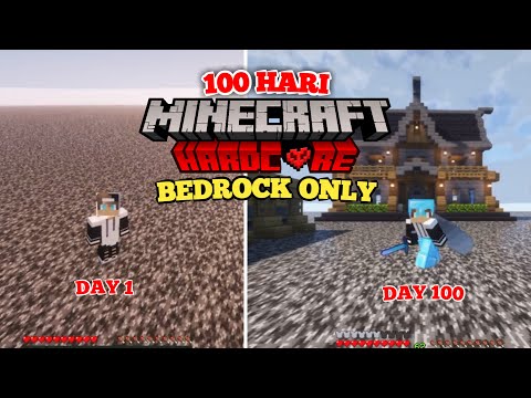 EPIC 100 DAY MINECRAFT CHALLENGE - BEDROCK ONLY