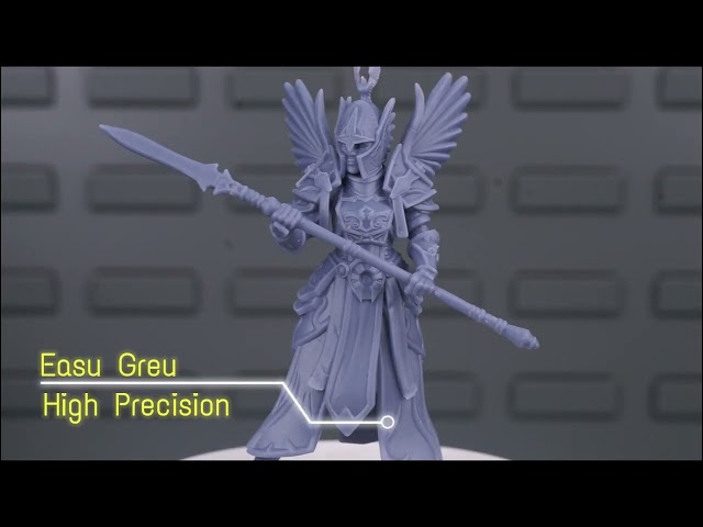 Vídeo relacionado con Siraya Tech Tenacious Easy Grey - Resina para impresora 3D flexible, 405 nm, resistente a los rayos UV, alta resistencia al impacto y alta tenacidad, 1 kg