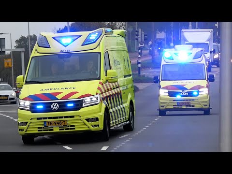 [Luchthoorn & E-horn] A1, Otaris Ambulances met spoed in Leeuwarden