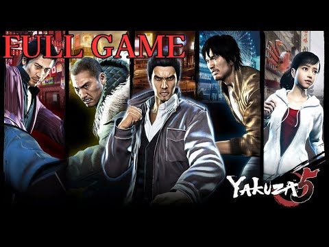 Yakuza 5: Remastered | FULL GAME - Part 1 [No Commentary]