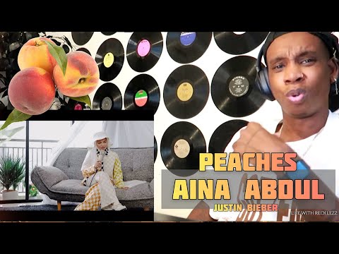 Peaches- Justin Bieber ft. Daniel Caesar, Giveon | Cover by Aina Abdul REACTION | WAS THIS BETTER ?!