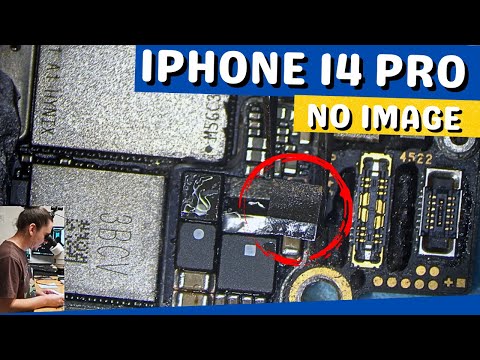 Motherboard Repair & Data Recovery Techniques - How to Diagnose an iPhone 14 Pro with No Image