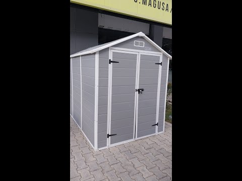 G-MARK Bahçe Depolama evi montaj